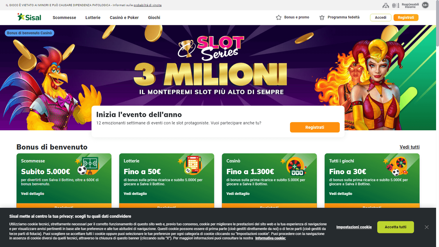 Sisal Casino Desktop screenshot